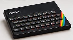 ZX Spectrum 48K com o teclado de borracha